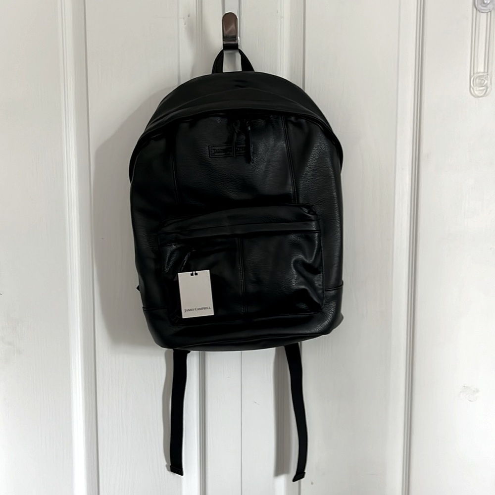 James Campbell Black Backpack